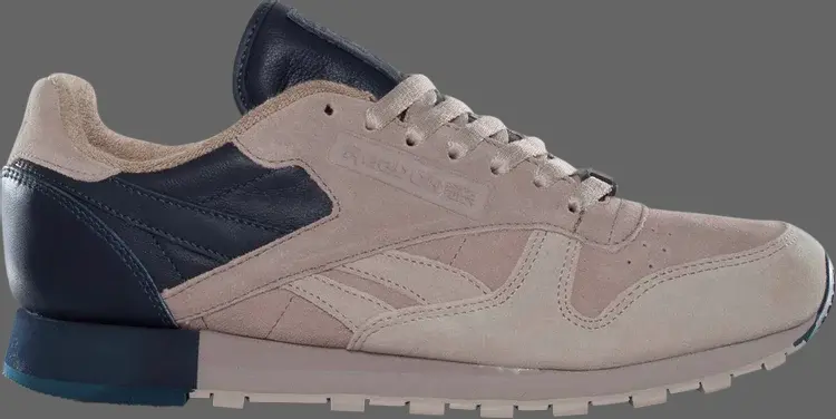 

Кроссовки frank the butcher x classic leather lux 'bau' Reebok, коричневый, Коричневый;серый, Кроссовки frank the butcher x classic leather lux 'bau' Reebok, коричневый