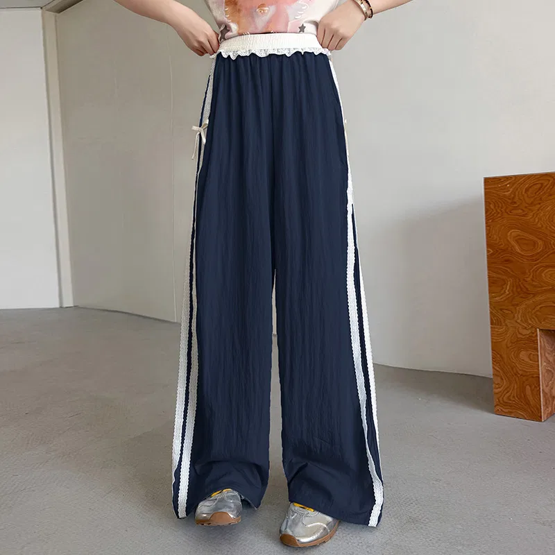 Детский комплект для девочек с коротким рукавом Lanza, Navy Blue — фото 4