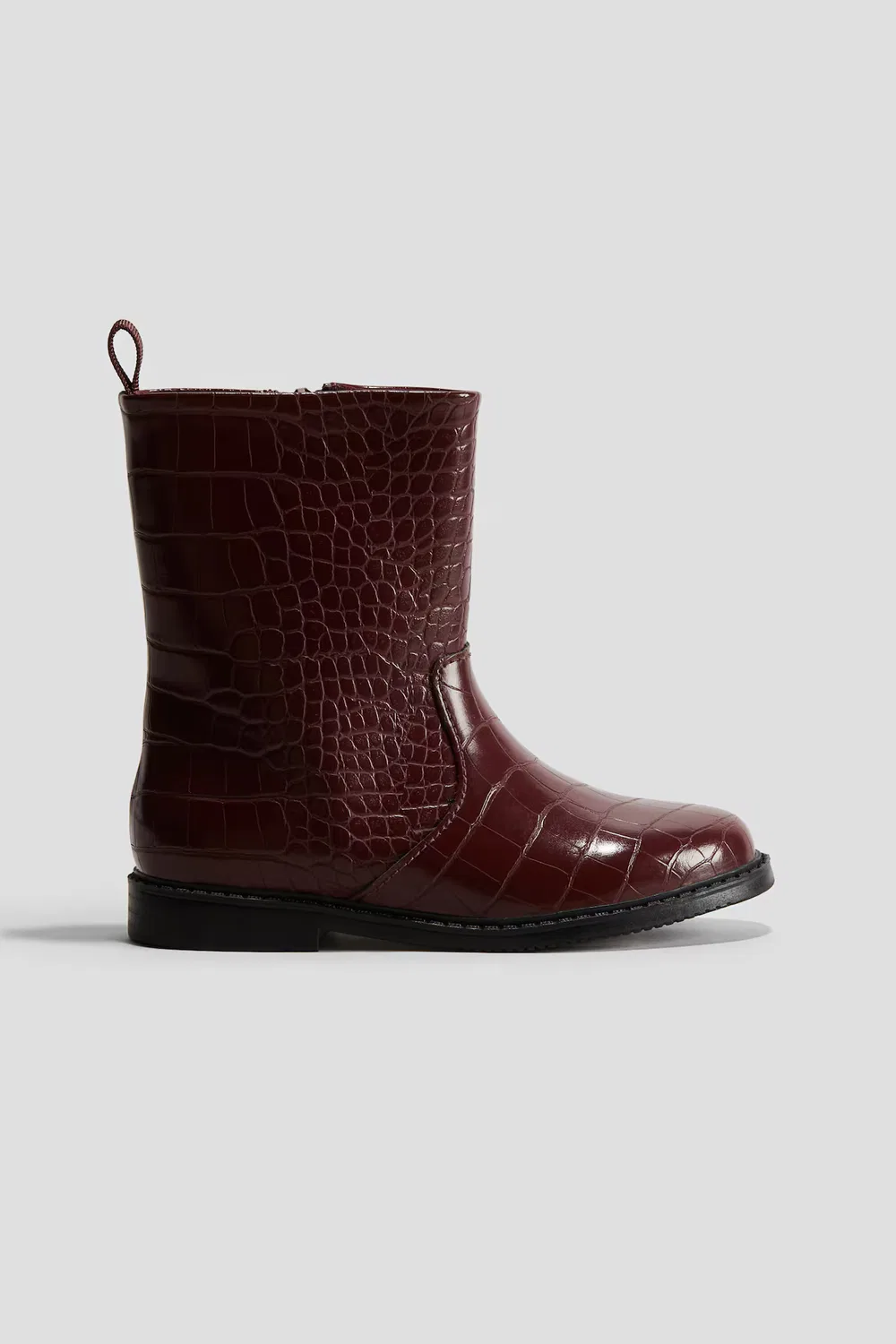Ботинки H&M, Dunkelrot