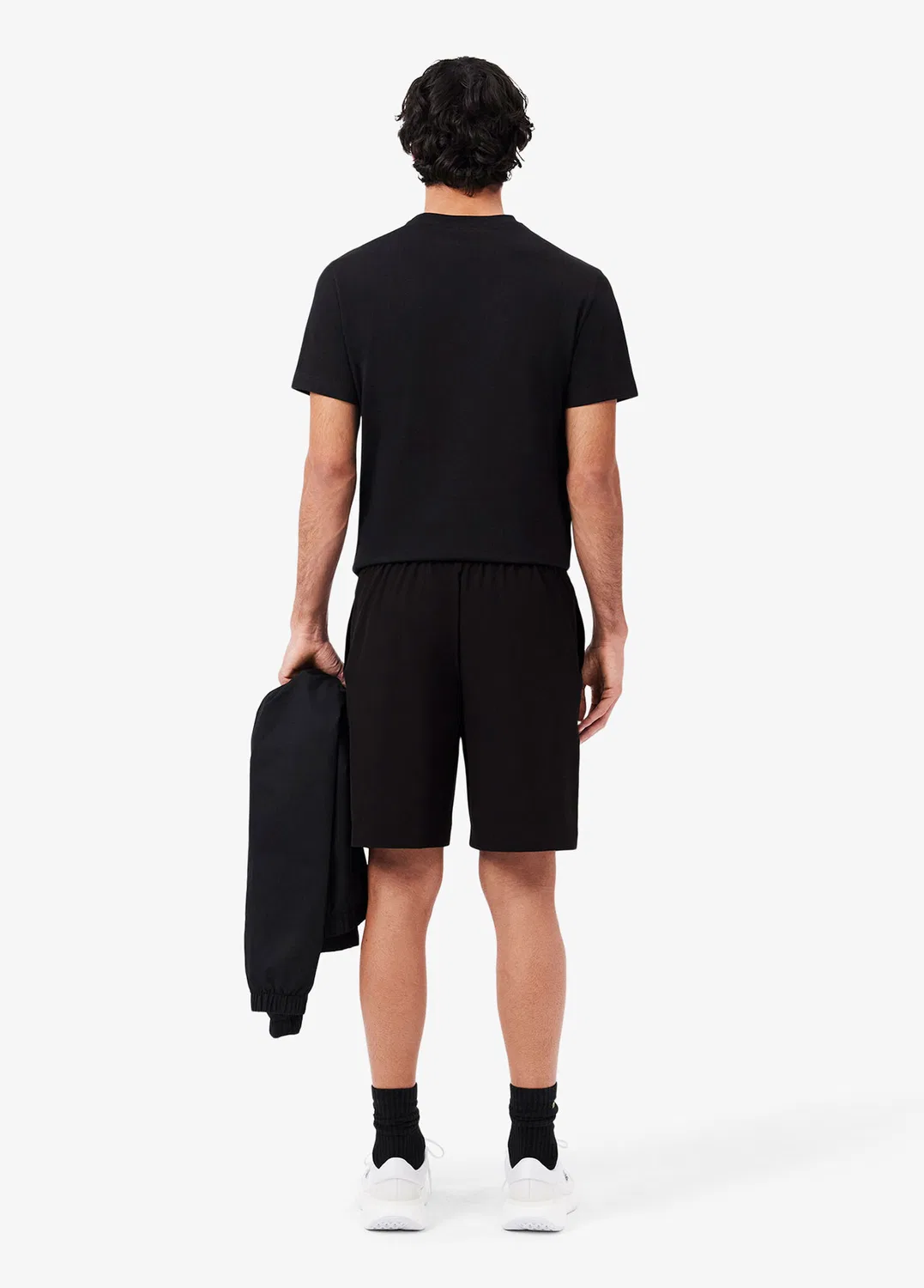 Шорты теннисные Regular Fit Lacoste, black — фото 3