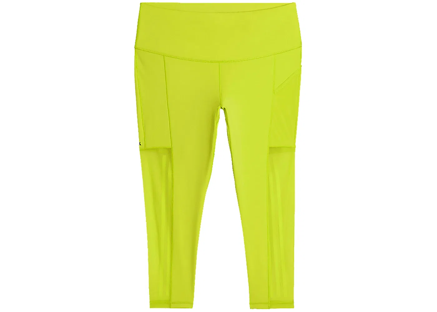 Женские леггинсы с принтом Tights (Plus Size) Adidas, Shock Lime/Focus Olive