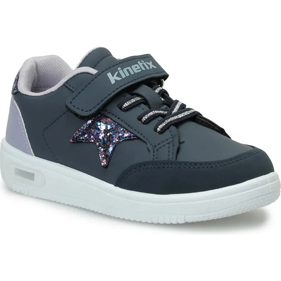 Детские кроссовки PVC с принтом Malibu Pu Girl P Kinetix, Темно-синий/Фиолетовый — фото 2