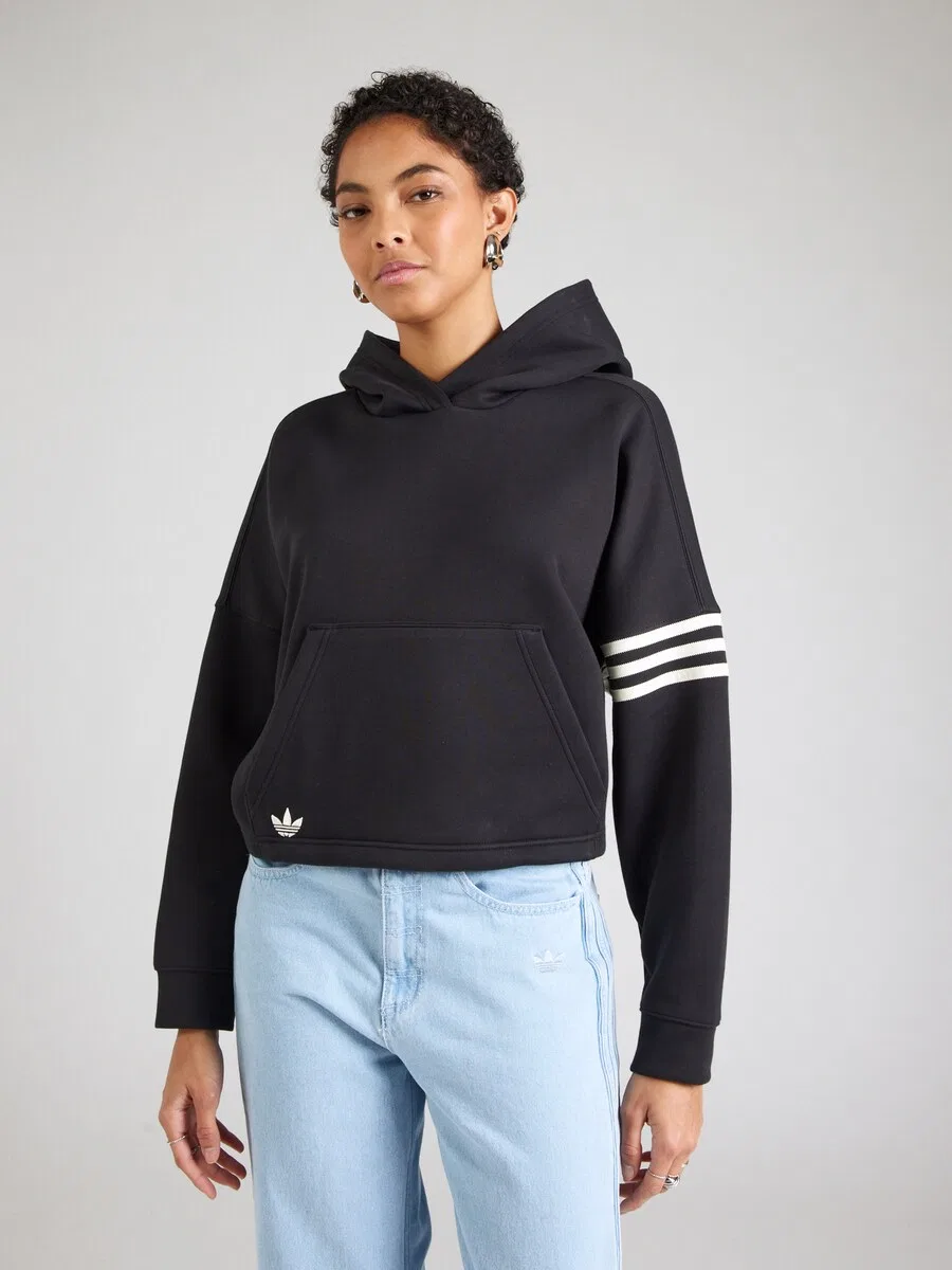 Толстовка ADIDAS ORIGINALS 'Neuclassics' черного цвета — фото 3