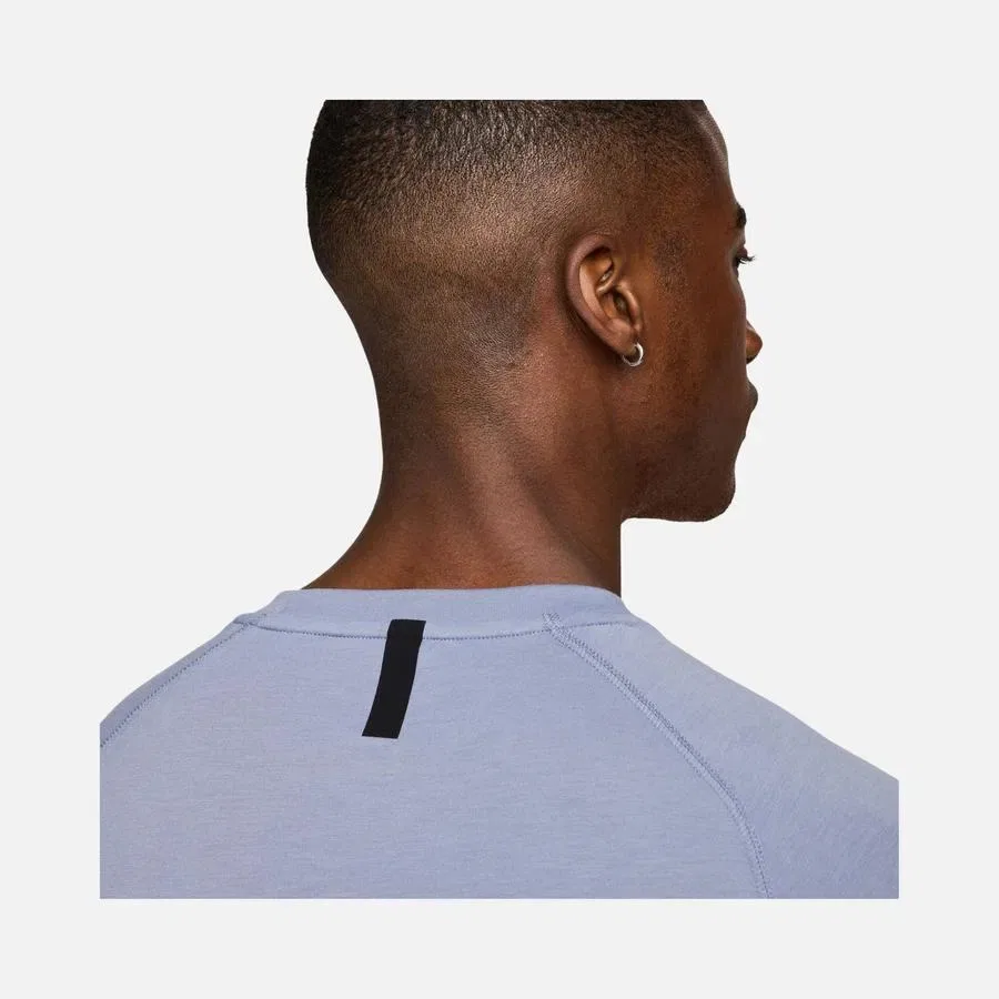 Футболка спортивная с коротким рукавом Flex Rep Dri-Fit Nike, Сине-черный — фото 3
