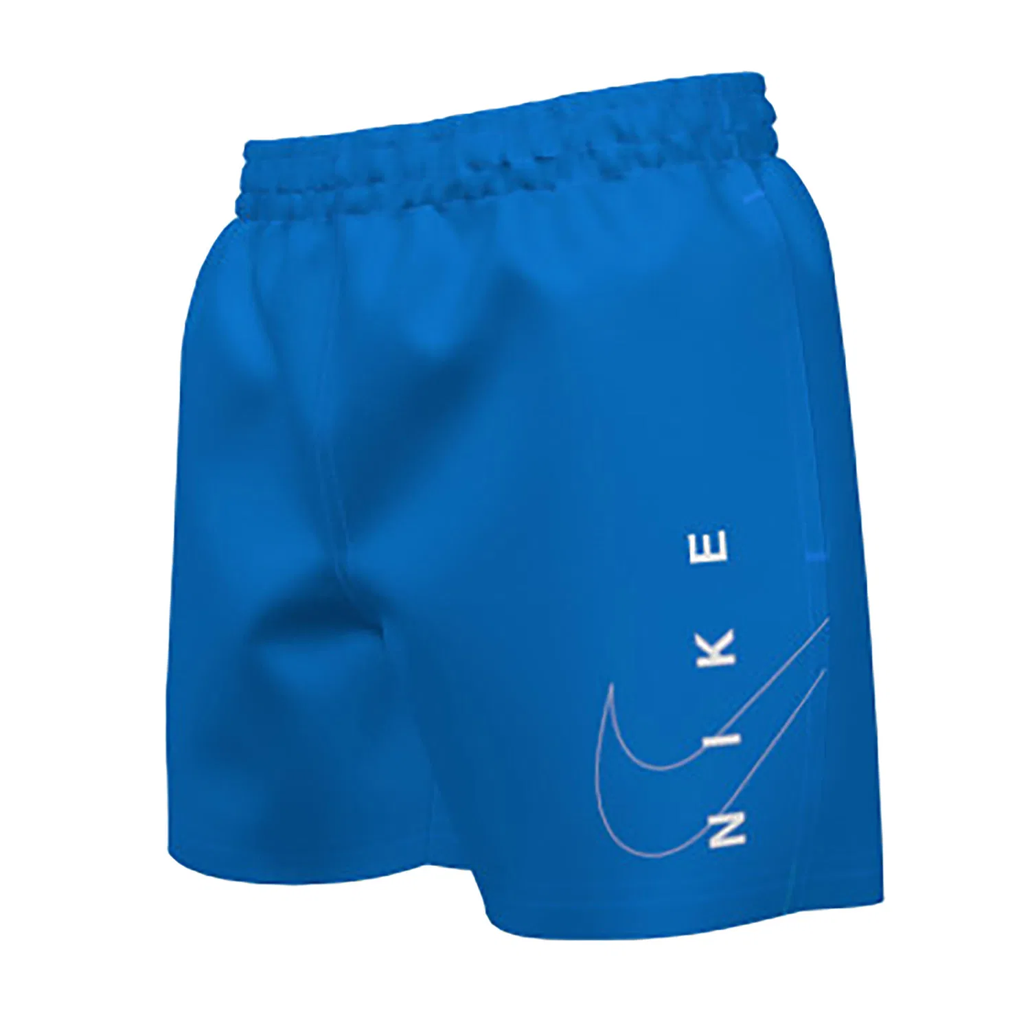 Детские шорты для плавания с принтом Split Logo Lap 4" Volley Nike, Photo Blue — фото 4