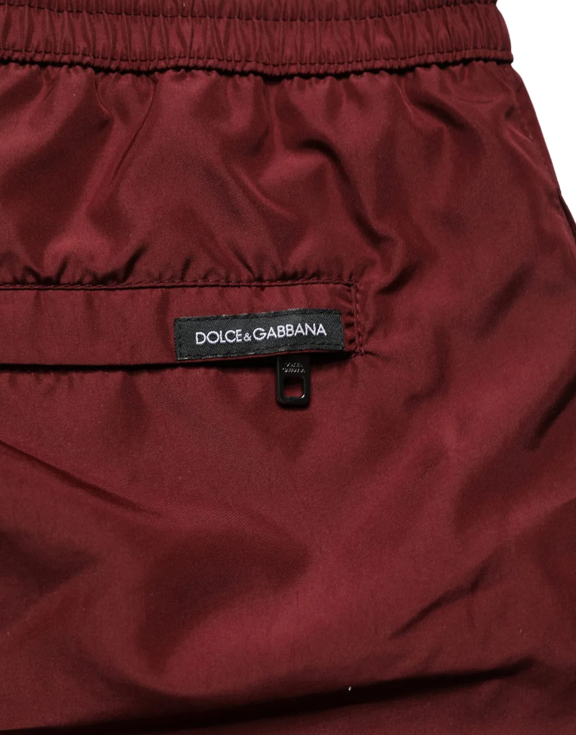 Мужские плавки-шорты с логотипом Dolce & Gabbana, Maroon