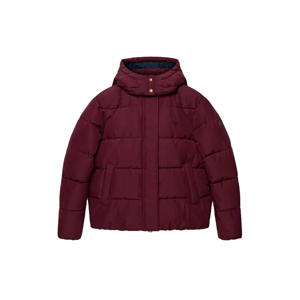 Женское утепленное пальто Premium Puffer Superdry, Red — фото 3