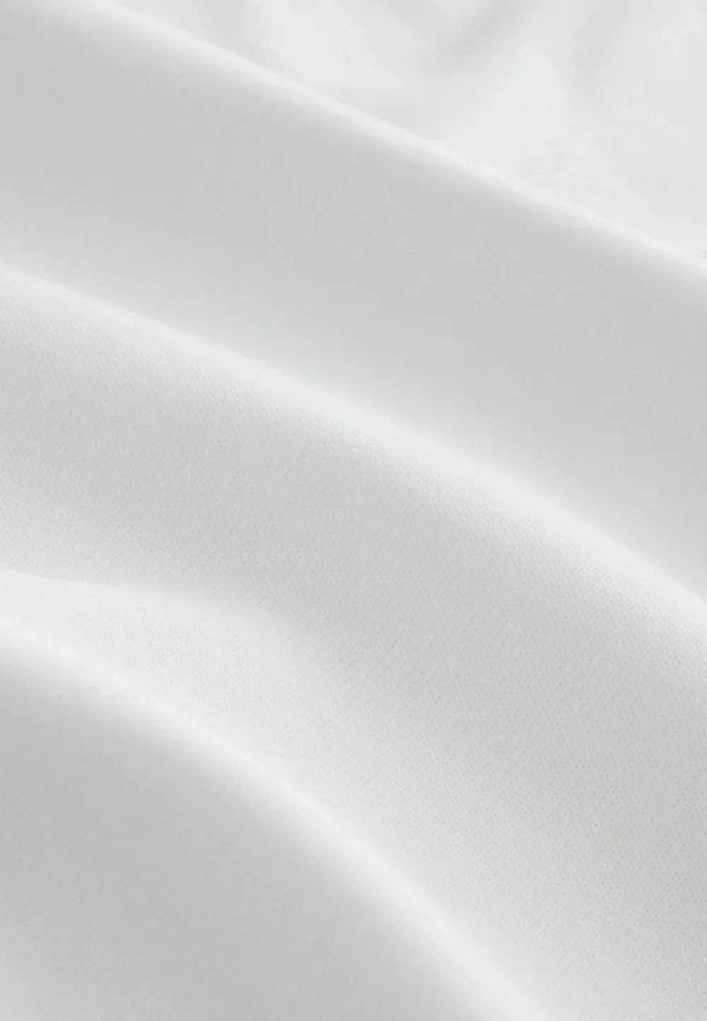 Футболка свободного кроя с V-образным вырезом - базовая модель Next, White — фото 3
