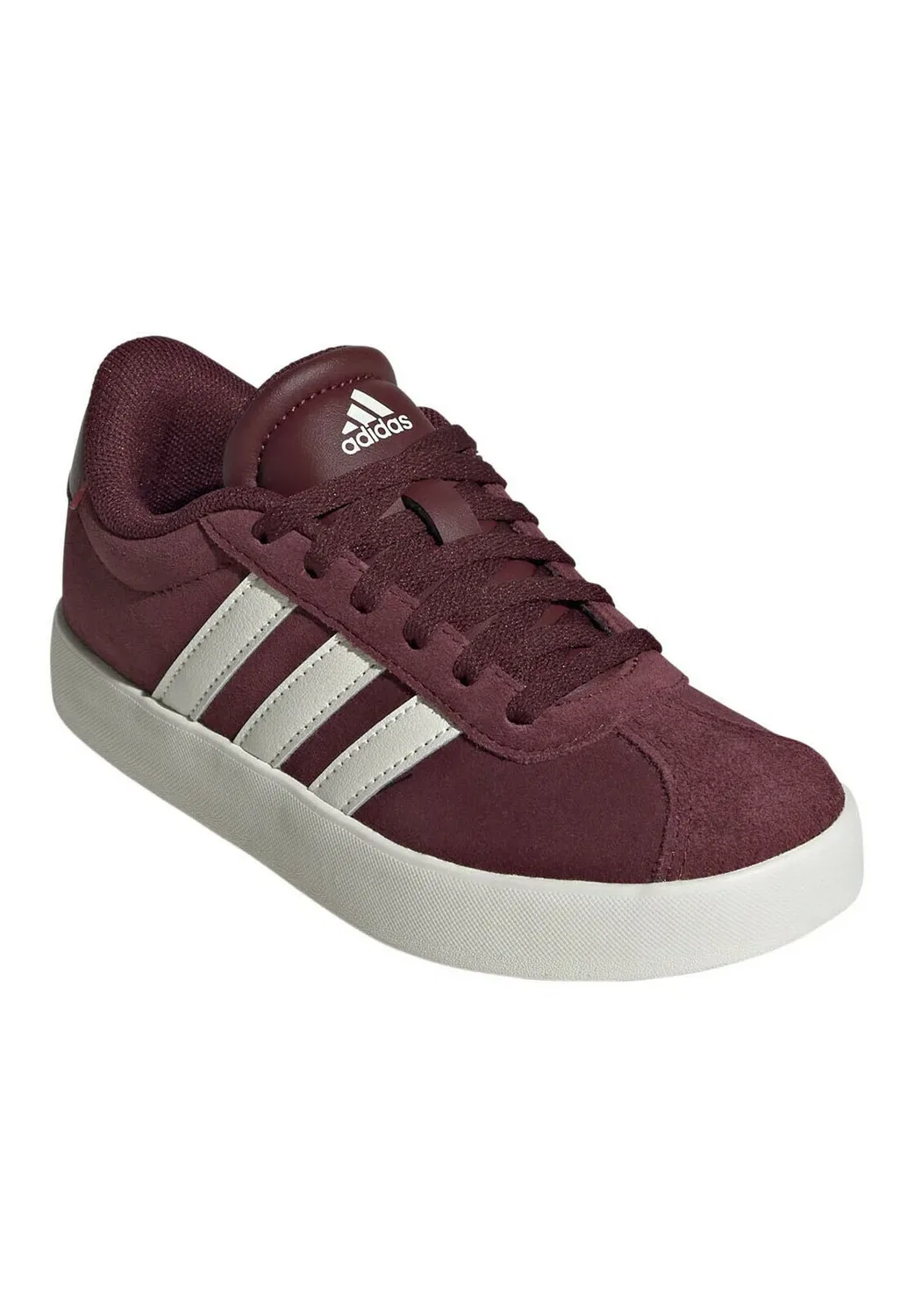Vl court 3.0 k - кроссовки Adidas Sportswear, Bordeaux — фото 2