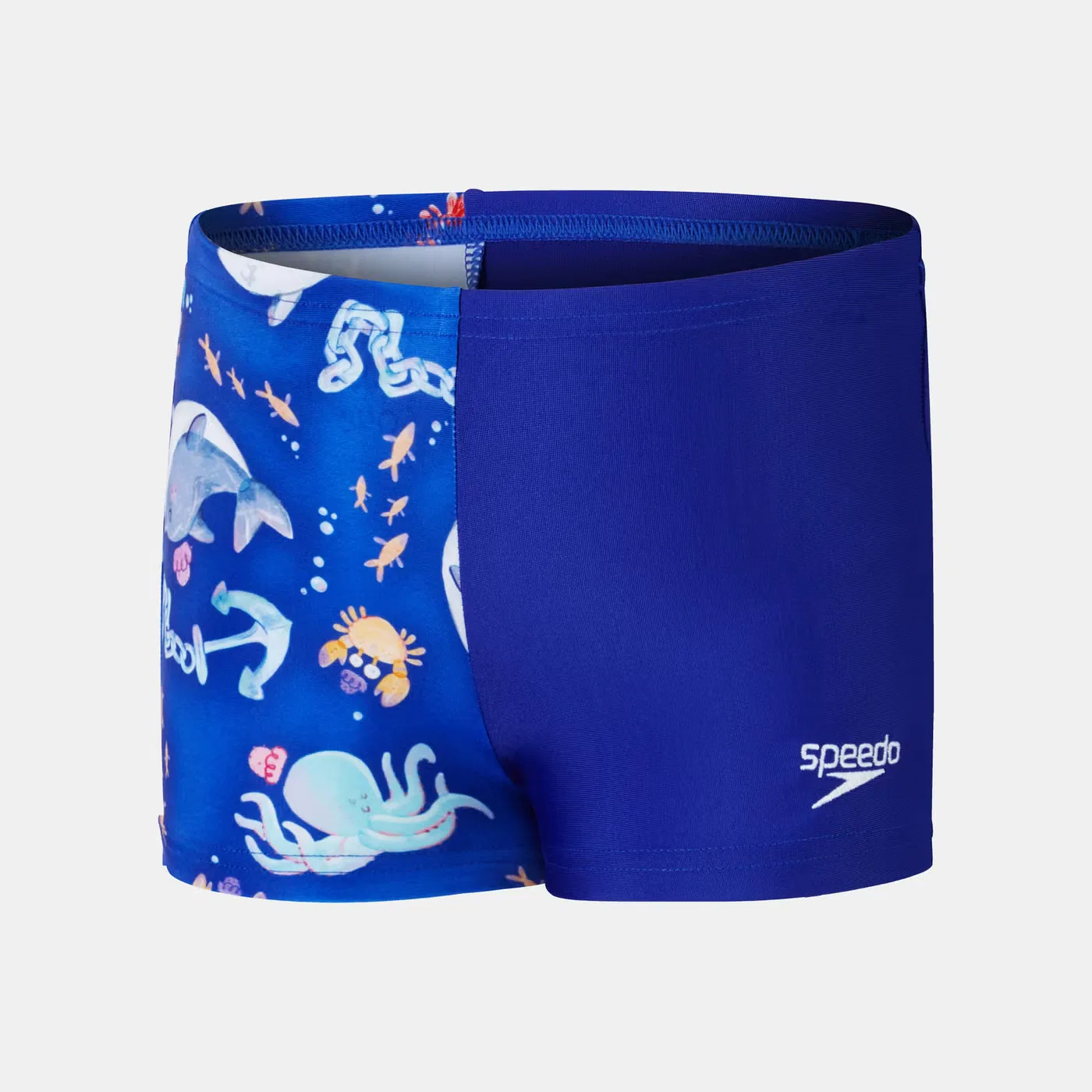 Шорты для плавания с принтом Speedo, синий