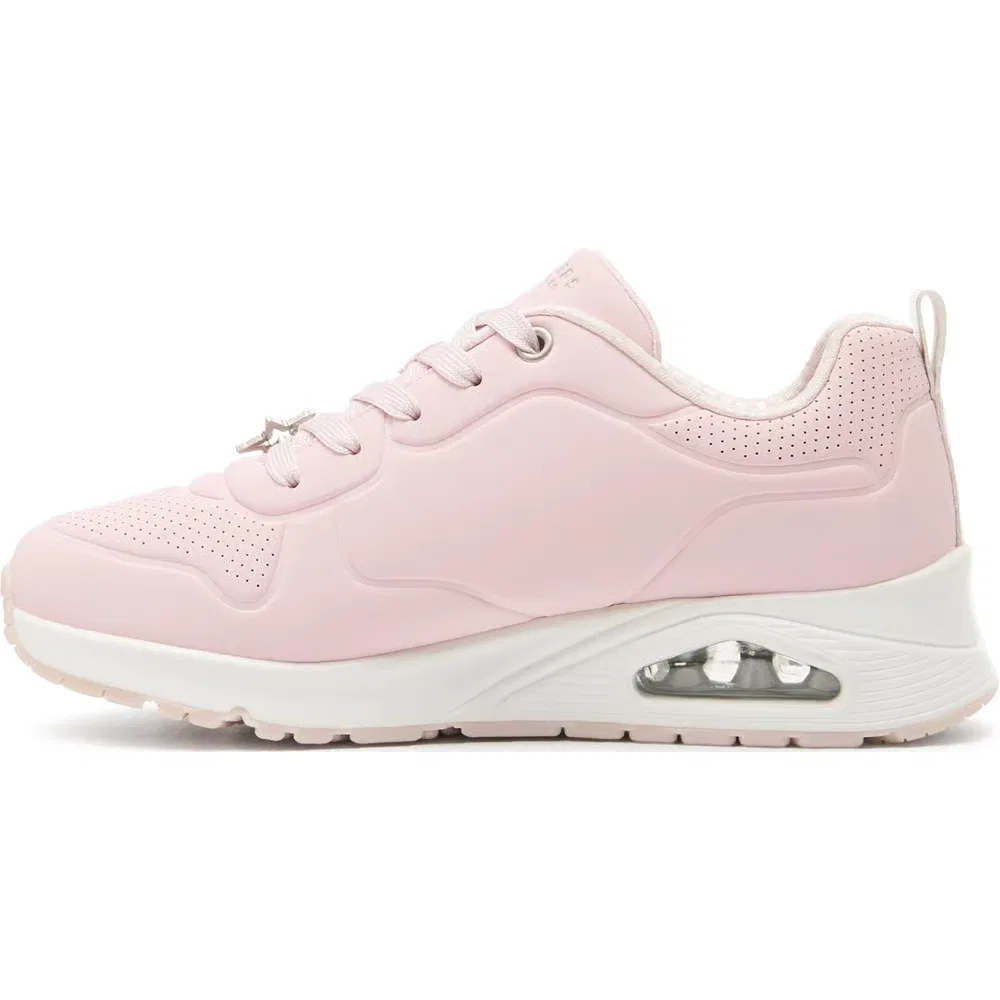 Детские кроссовки Street Uno Skechers, Pink/Silver — фото 3