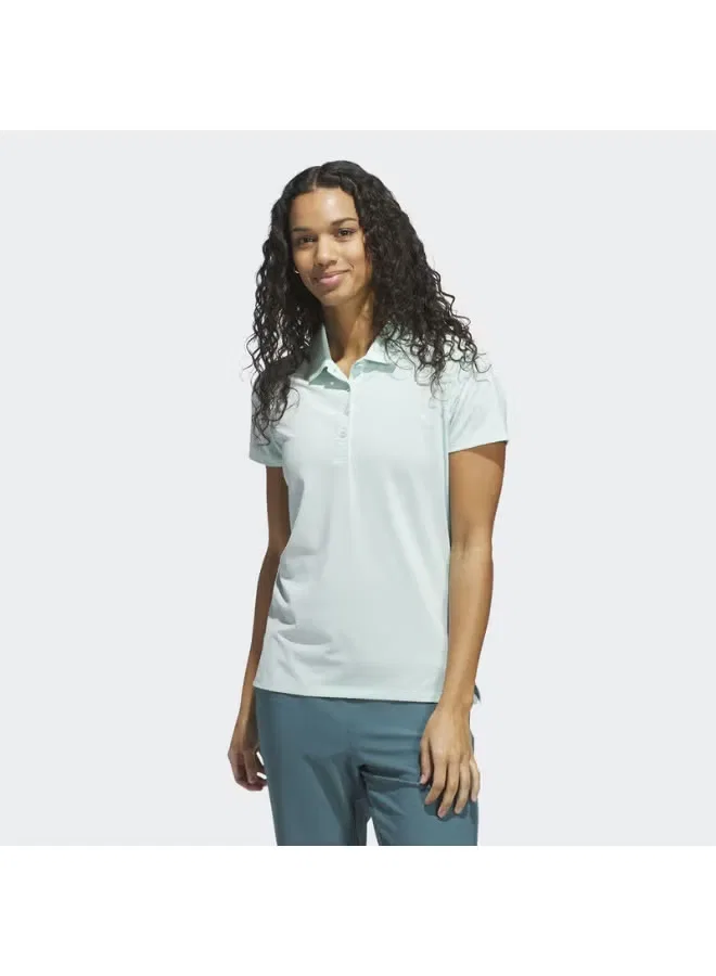 Поло для гольфа с коротким рукавом Ultimate365 Classic Adidas, бирюзовый — фото 3
