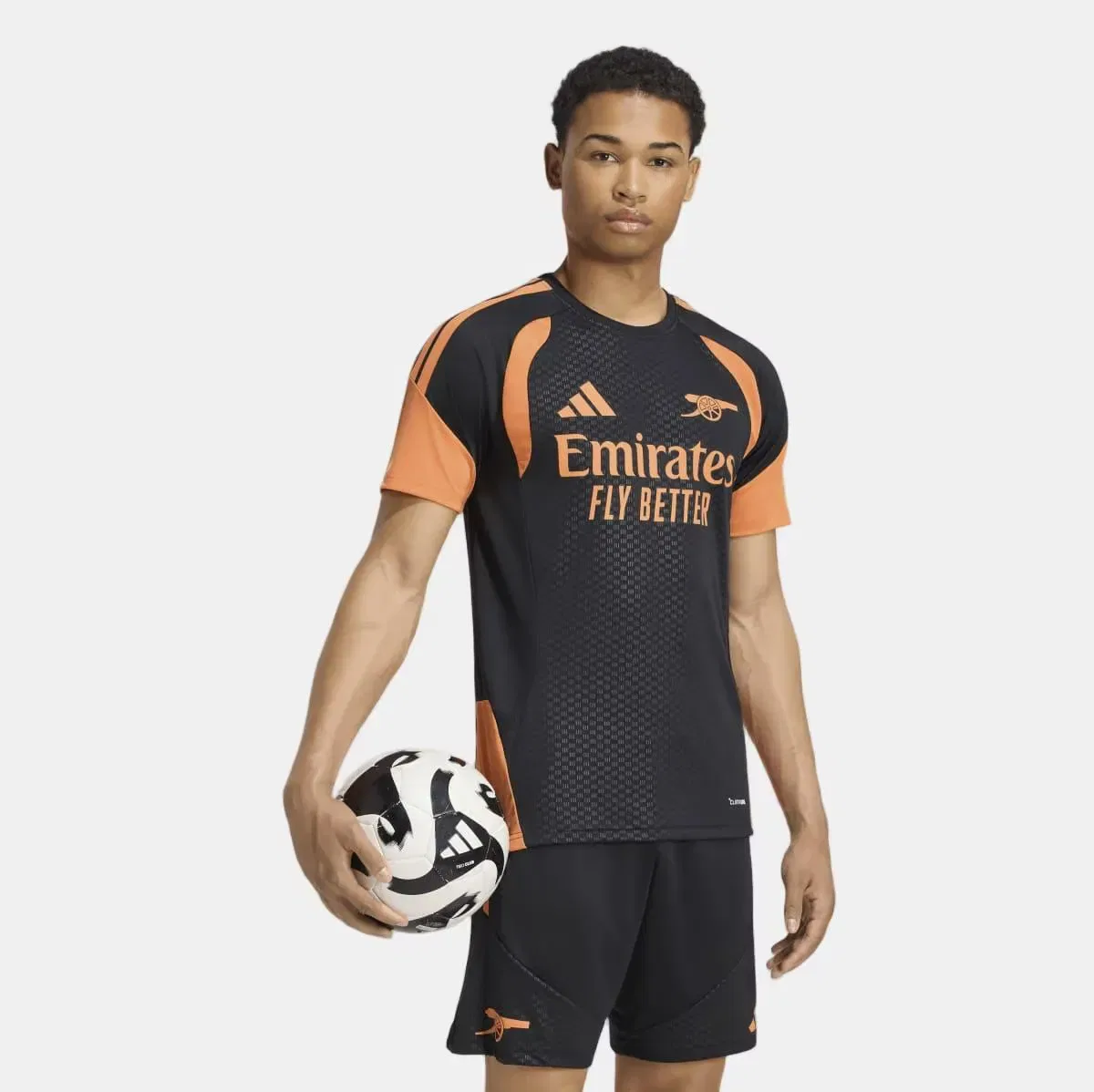 Мужская футболка тренировочная Arsenal FC 2026/2027 adidas, Negro