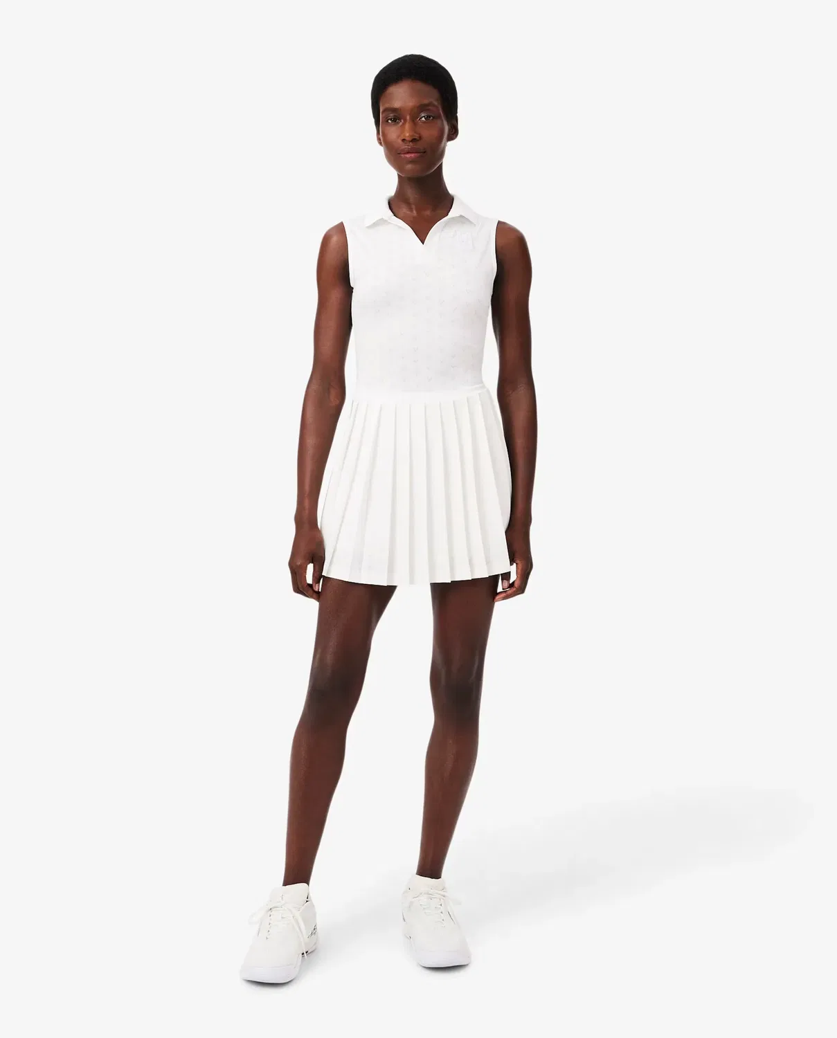 Платье Lacoste Heritage Ultra-Dry Blanco
