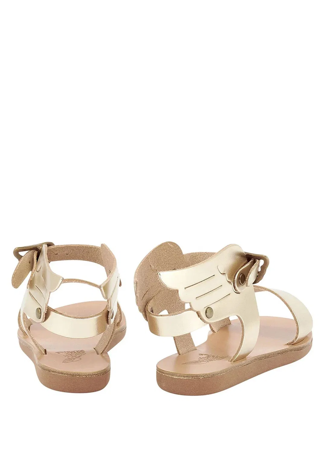 Сандалии детские Little Ikaria Ancient Greek Sandals, Gold — фото 3