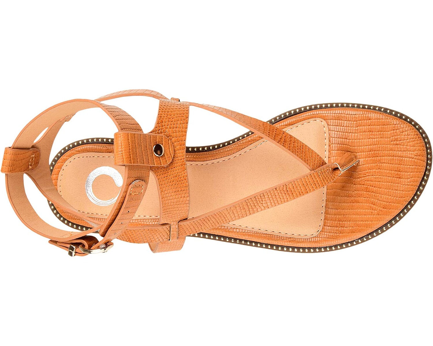 Сандалии Comfort Foam Tangie Sandal Journee Collection, тан