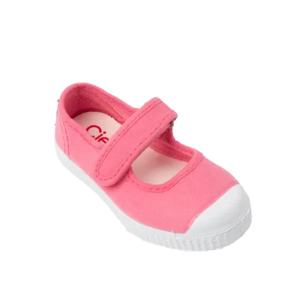 Кроссовки на липучке Mercedes Cienta Kids, коралловый