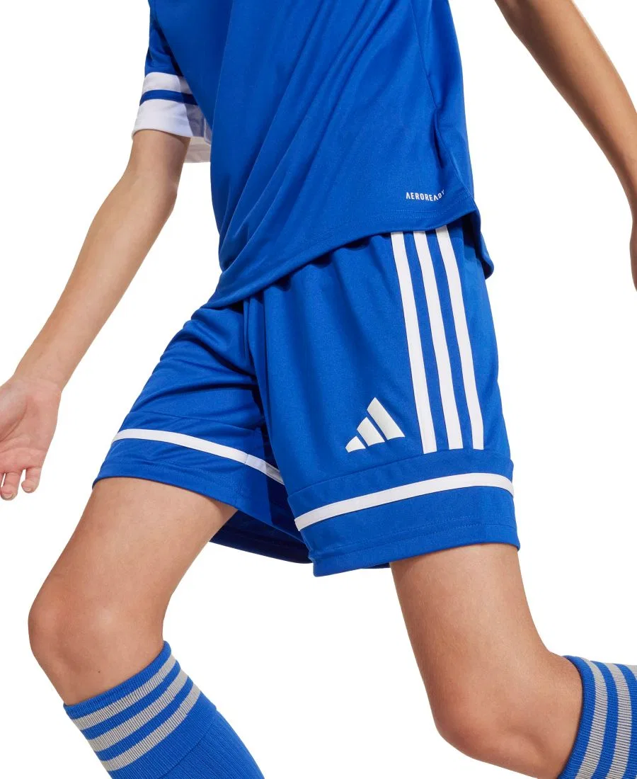 Шорты для мальчиков Squadra Soccer adidas, Royal Blue White — фото 3