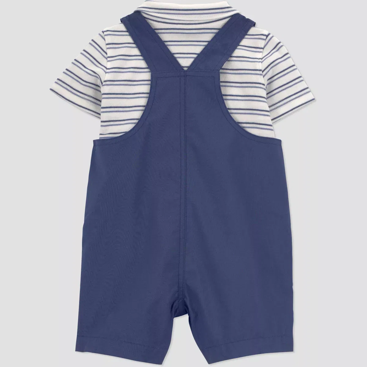 Детский комплект для мальчиков с полосками Carter's Just One You NEWBORN, Navy Blue — фото 2
