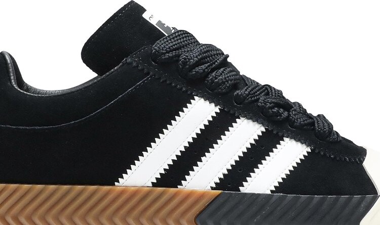 Кроссовки Adidas Alexander Wang x Skate Super 'Core Black, черный — фото 3