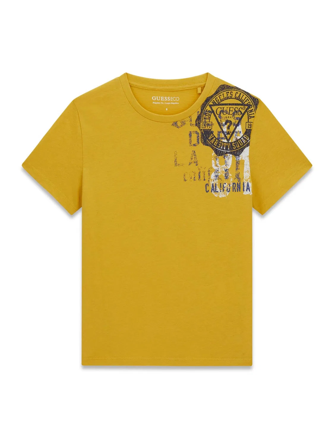 Рубашка Guess цвета шафрана