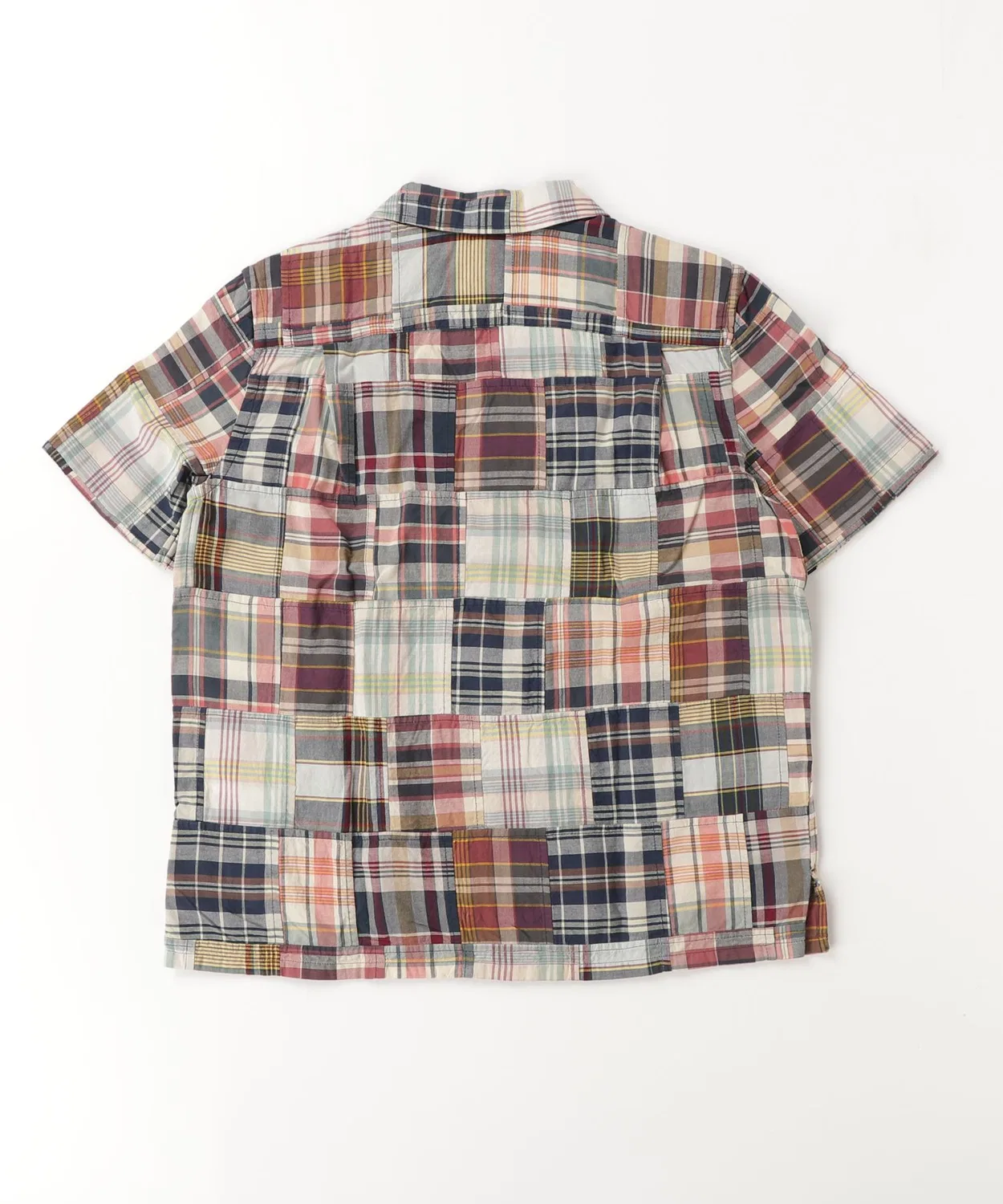 Детская рубашка с пэчворком из хлопка мадрас Polo Ralph Lauren Childrenswear, Multi — фото 4