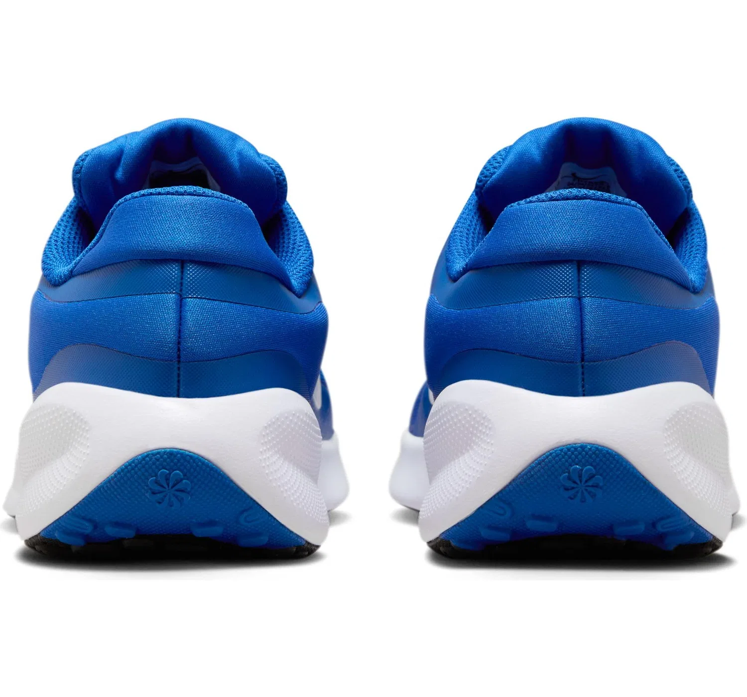 Детские кроссовки для девочек с шнуровкой Revolution 7 NIKE, Game Royal White Black — фото 3