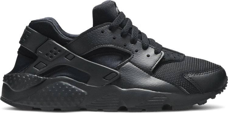 

Кроссовки Nike Huarache Run GS 'Triple Black', черный