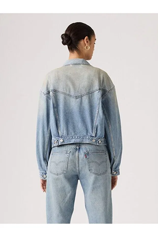 Укороченная куртка-тракер в стиле 90-х Levi'S — фото 2
