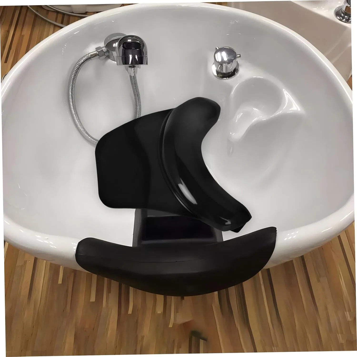 Подушка для поддержки шеи Silicone, Hemobllo, Black — фото 4