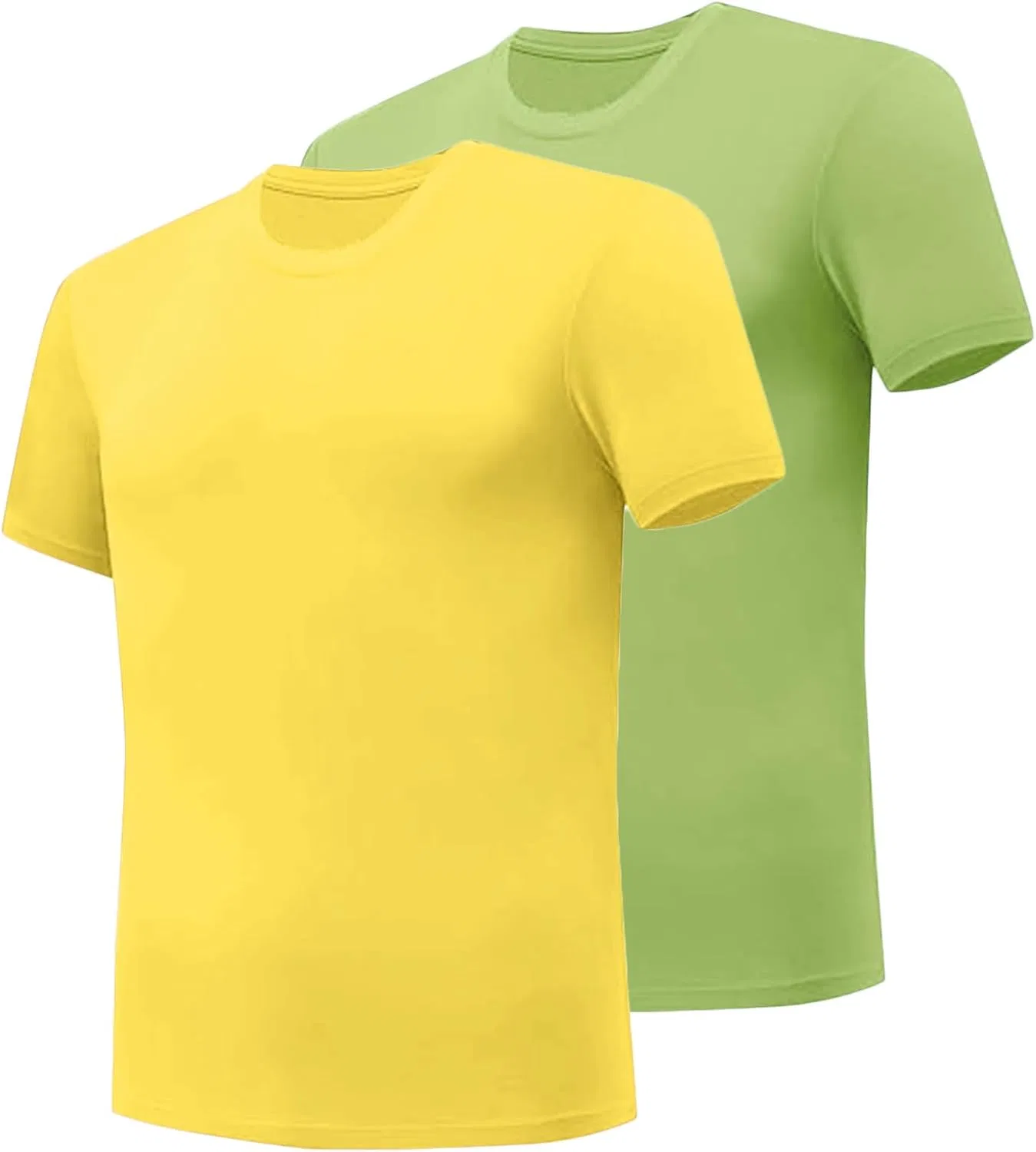 Мужская футболка с коротким рукавом для тренировок 2 Pack, Yellow