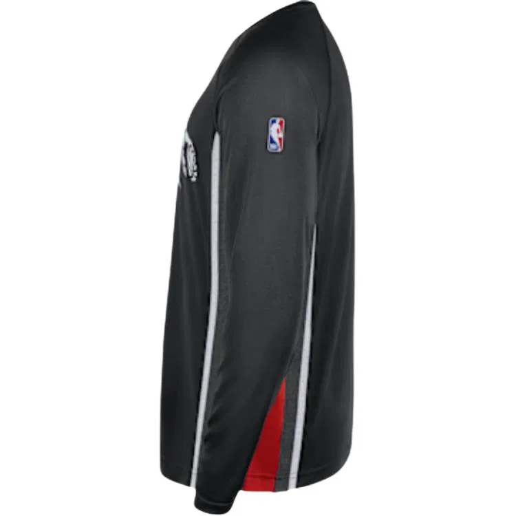 Футболка с длинным рукавом Dri-FIT Toronto Raptors City Edition, Nike, Black — фото 4