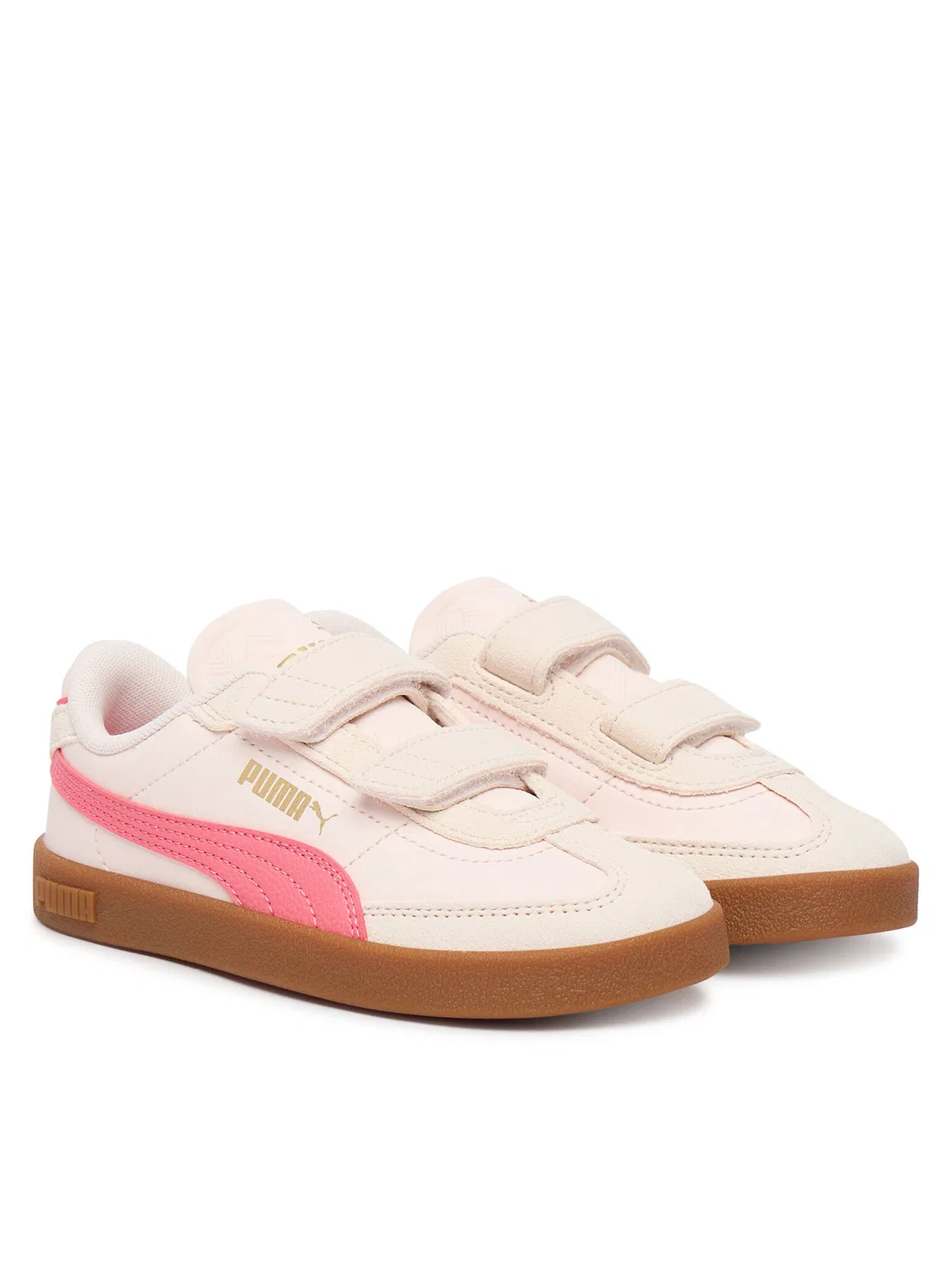 Кроссовки для девочки Club Era Puma, розовый — фото 2
