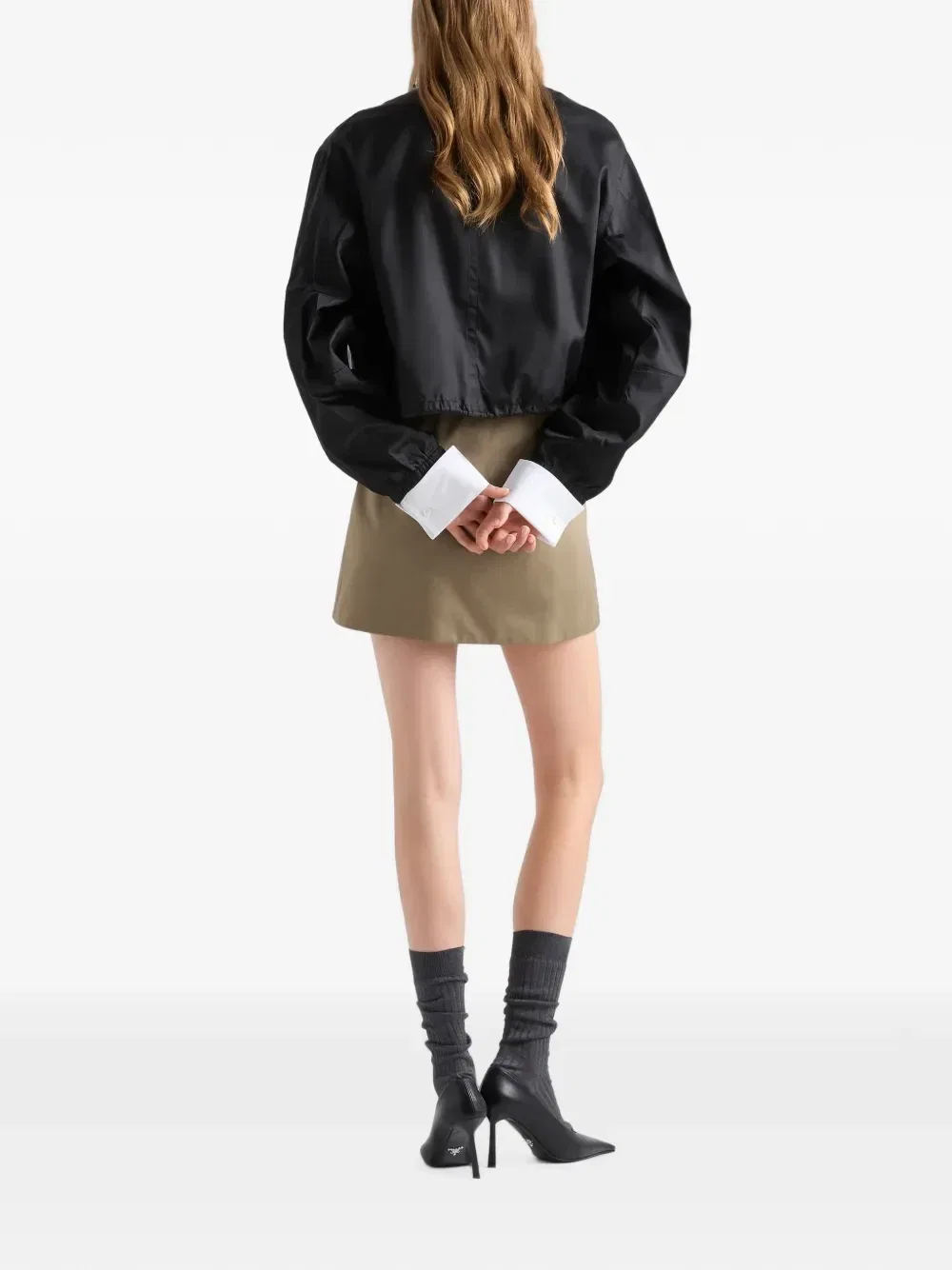 Куртка-блузон Re-Nylon Prada, черный — фото 3
