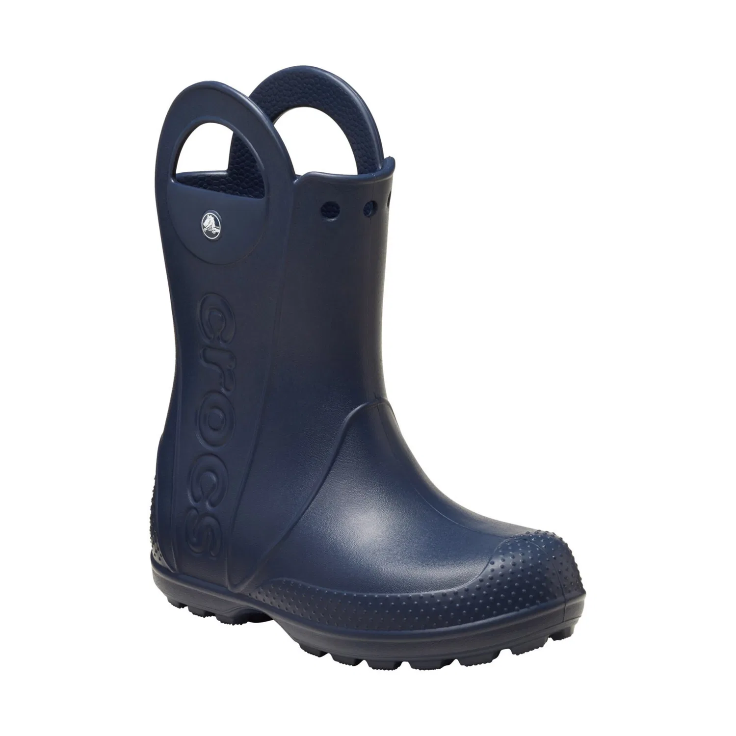 Детские резиновые сапоги с отражающими элементами Crocs, Navy Blue