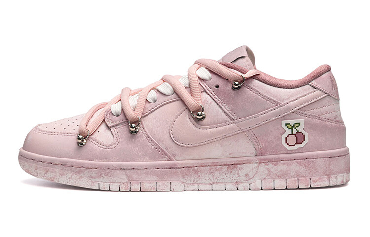 

Кроссовки Nike Dunk Skateboard Shoes Women's Low-Top Pink