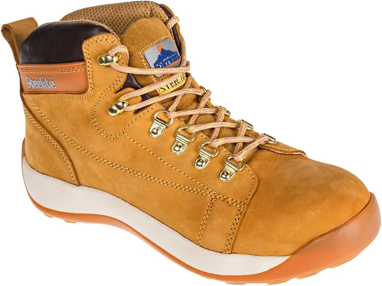Ботинки Portwest Mid Cut из нубука, Brown
