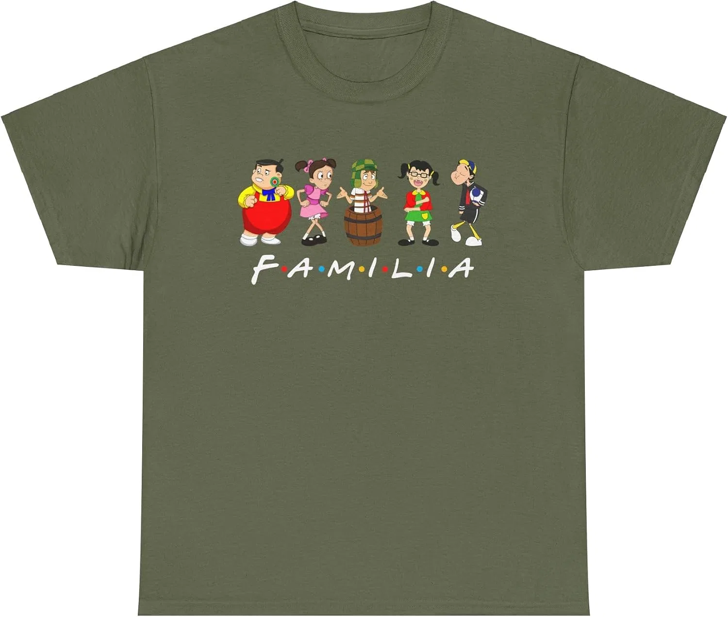 Футболка heavy cotton Gildan 5000, Military Green