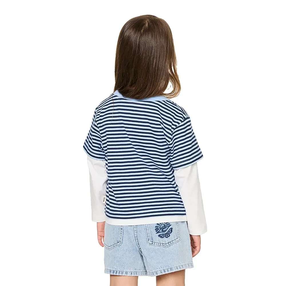 Детская футболка с длинным рукавом Road Trip Stripe Rip curl, Blue — фото 2