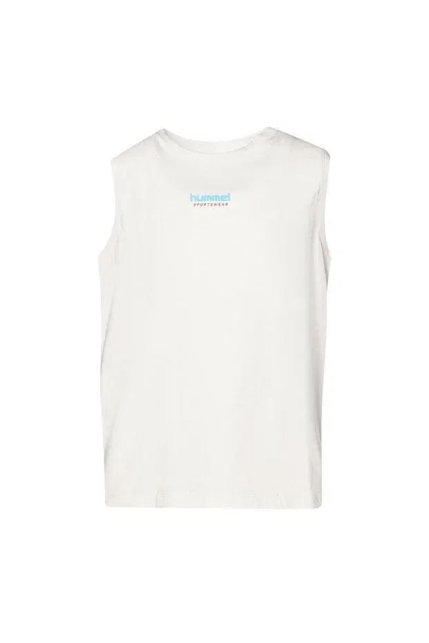 Детская майка для мальчиков без рукавов Nayeli child athlete Hummel, White — фото 3
