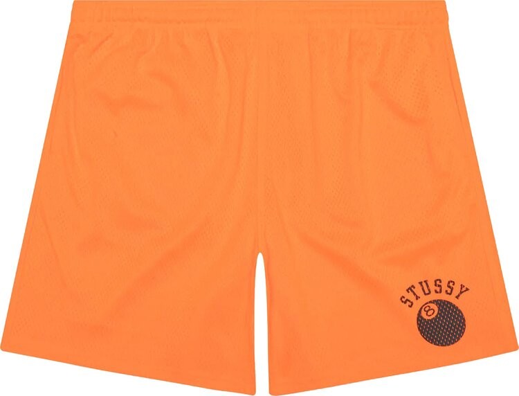 

Шорты Stussy 8-Ball Mesh Short 'Orange', оранжевый