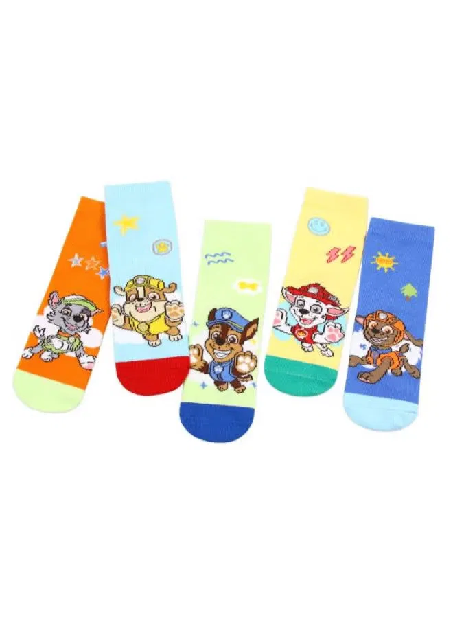 Носки детские с принтом Paw Patrol, цвет