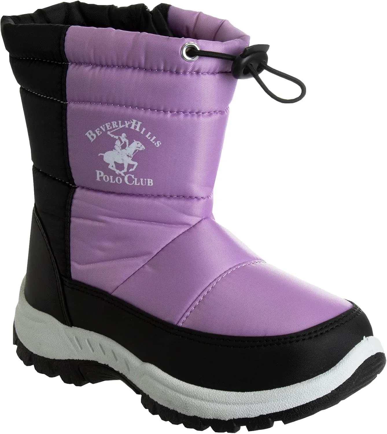 Детские снежные ботинки для девочек Beverly Hills Polo Club, Purple Black