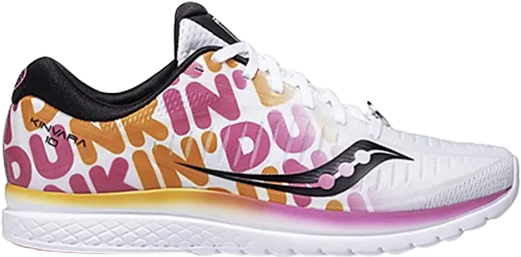 

Кроссовки Saucony Dunkin x Wmns Kinvara 10 Classic Dunkin Print, белый