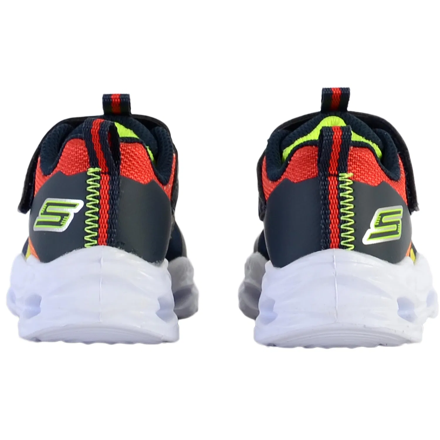 Детские кроссовки со светящейся подошвой VORTEX-FLASH ZORENT Skechers, Blau Rot — фото 4