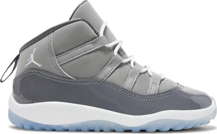 

Кроссовки Air Jordan 11 Retro TD Cool Grey 2021, серый