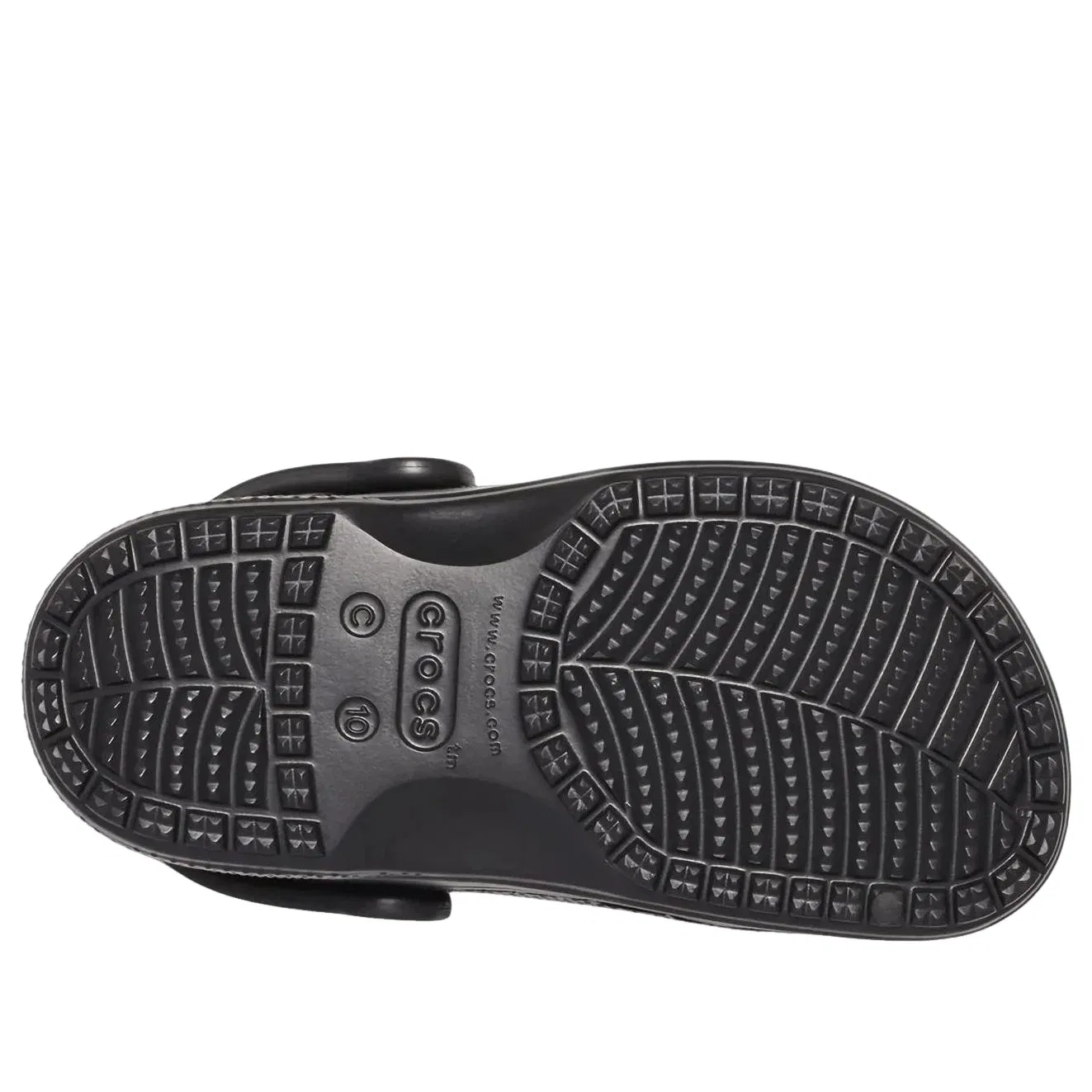 Детские сандалии-клоги с закрытым носком Crocs Baya Clog, черный — фото 3
