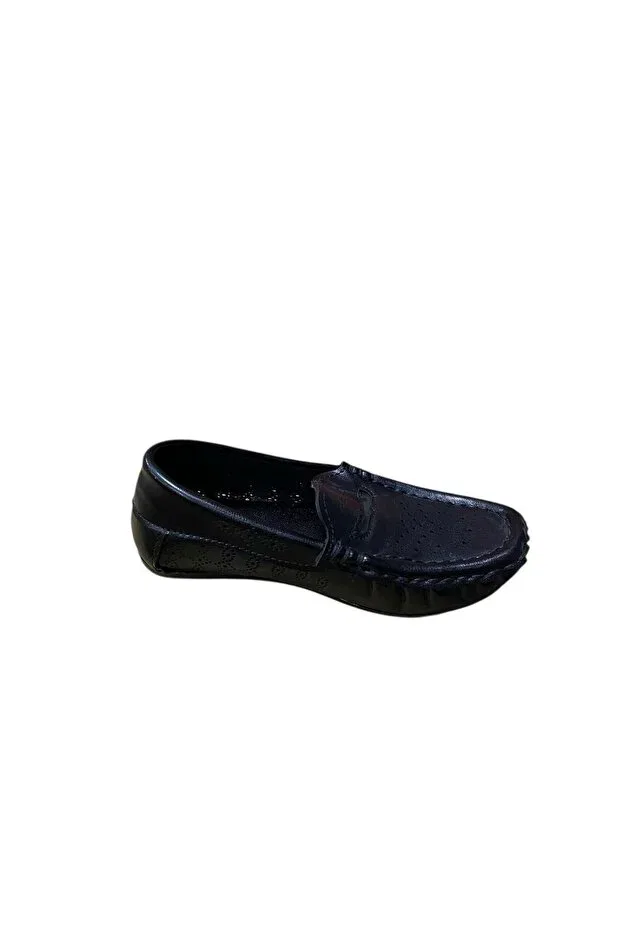 Детские туфли для мальчиков с кисточками Brono, Black Babet
