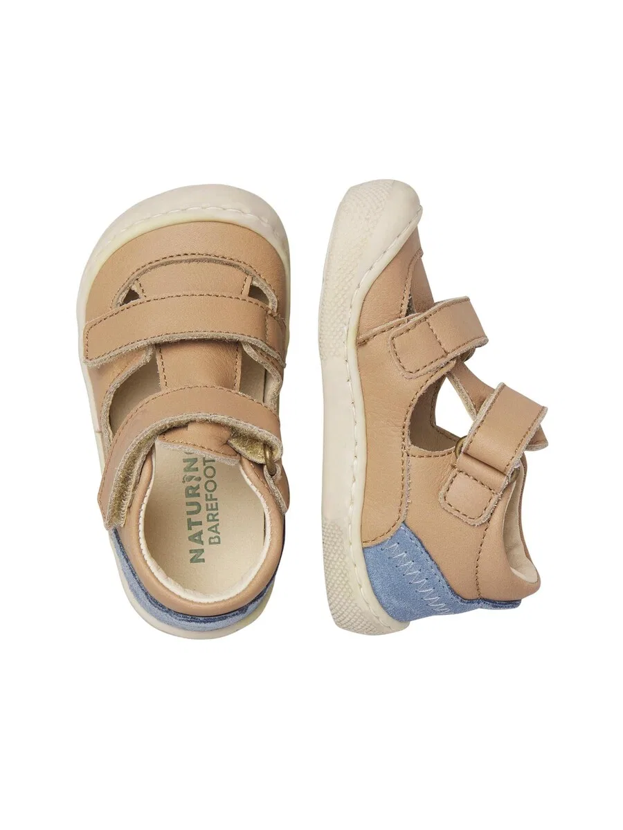 Сандалии NATURINO 'BAREFOOT IRTYS' бежевого цвета — фото 2