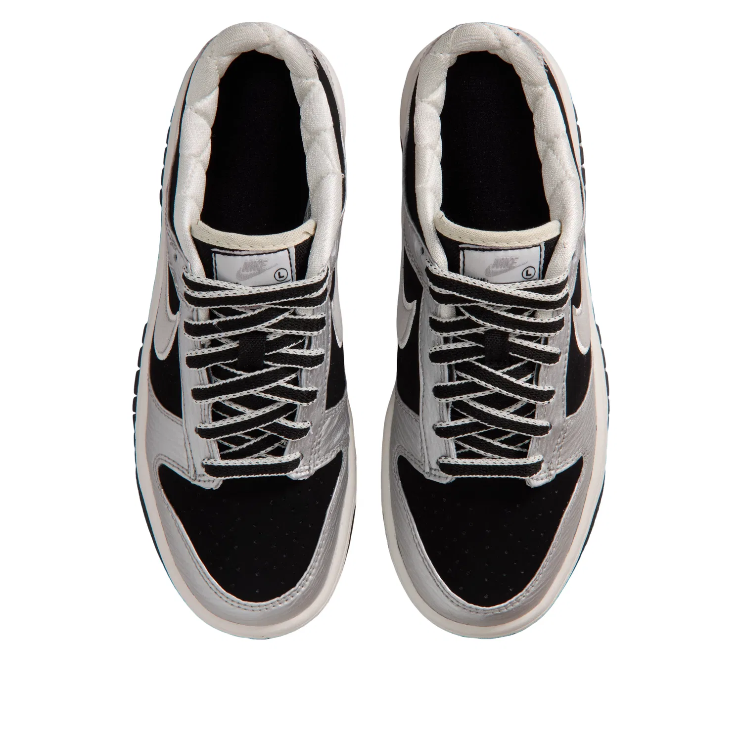 Детские кроссовки с низким верхом Nike Dunk Low Metallic, черный — фото 3